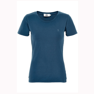 Urban Quest Pouline T-shirt Insignia blue str. L