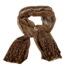 Insect Shield Scarf - brown 90*180 cm