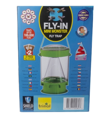 Fly-in Mini Monster flueflde 25 x 25 x H38