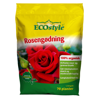 Ecostyle rosengødning 1,75 kg.