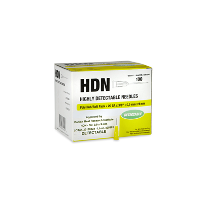 HDN sporbare kanyler 0,9 x 9 mm 100 stk.