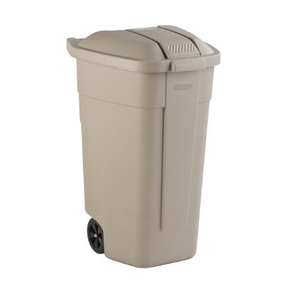Rubbermaid 2-hjulet container med lg 100 L.
