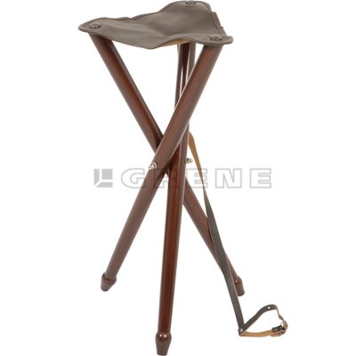 3-benet stol med lædersæde  60 cm