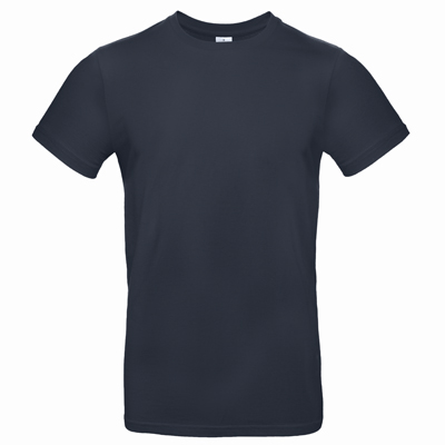 T-shirt bomuld marinebl str. 2XL