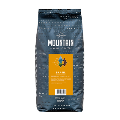 Mountain Brasil hele kaffebnner 1000 g.