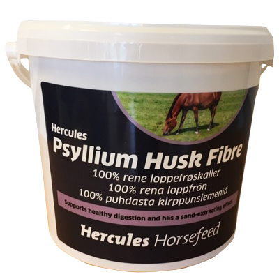 Hercules Psyllium Husk fibre loppefrskaller 2,5kg