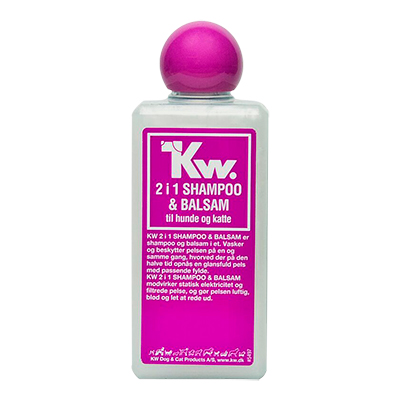 KW 2 i 1 Shampoo og Balsam   500ml