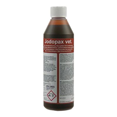 Jodopax Vet 5% opl. - 500 ml.